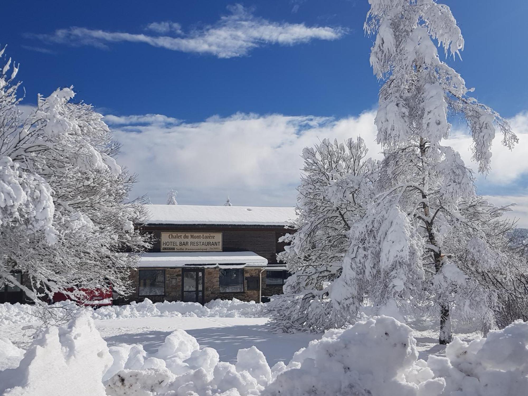 Chalet Hotel Du Mont Lozere Cubieres Extérieur photo